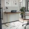 Martha Stewart 23.5 in. D X 47.25 in. W X Engineered Wood, Steel, Walnut Top/Polished Brass Frame XU-M-BLK-106-BR-GLD-MS - alternate 10